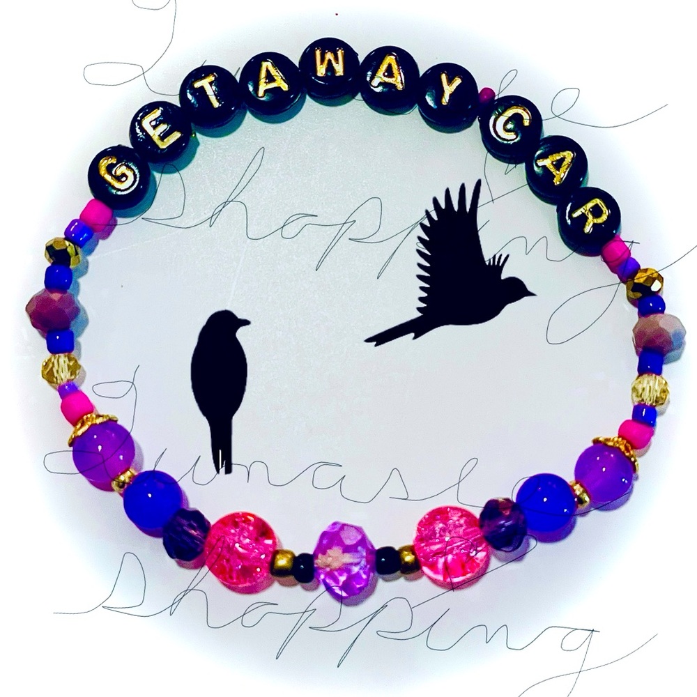 “Getaway*Car” Taylor Swift bracelet